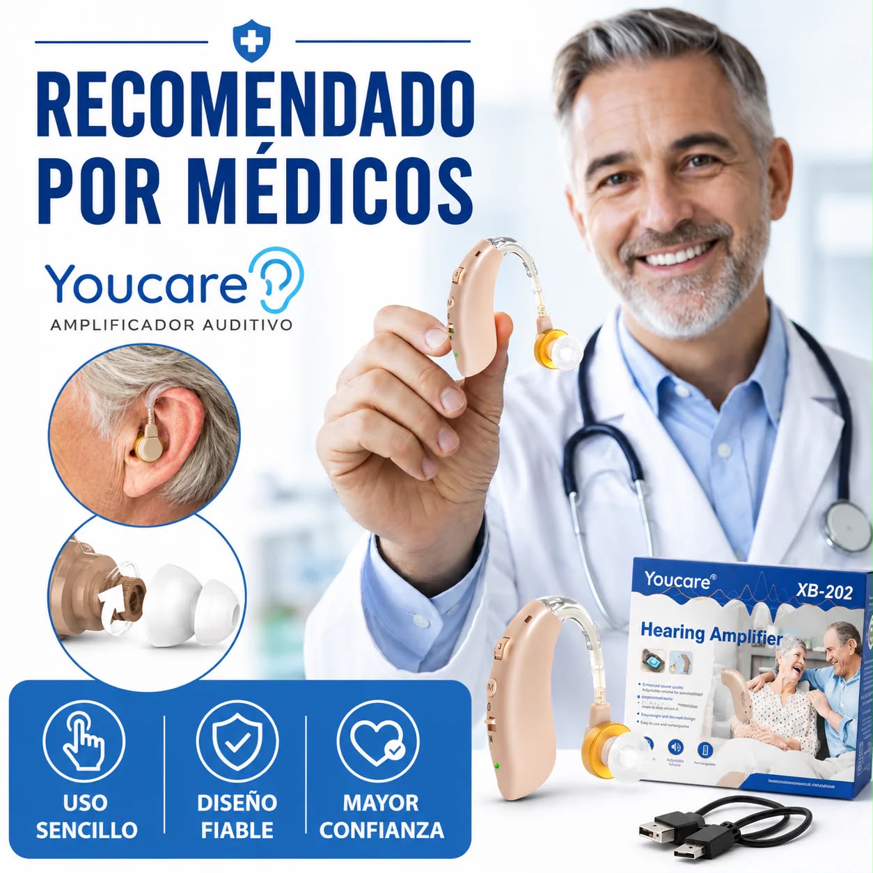 Audífonos Auditivos Profesionales